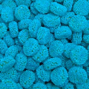 Vidal Import Swedish Blue Button Gummy Clusters 2.2lb Bulk
